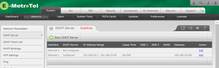 DHCP-Inactive