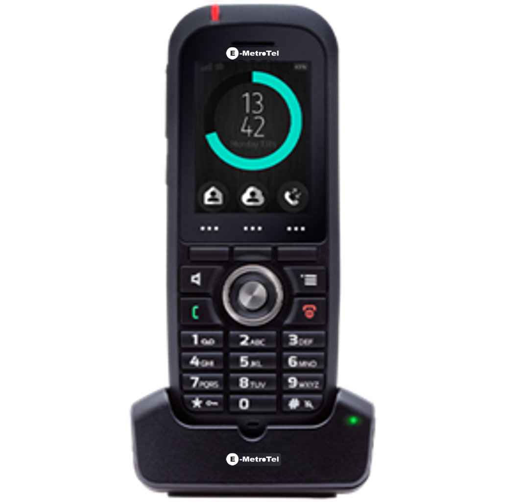 Infinity 577 Ruggedized DECT Handset | Shockproof, Bluetooth, Long Battery Life, HD Audio for Industrial & Healthcare
