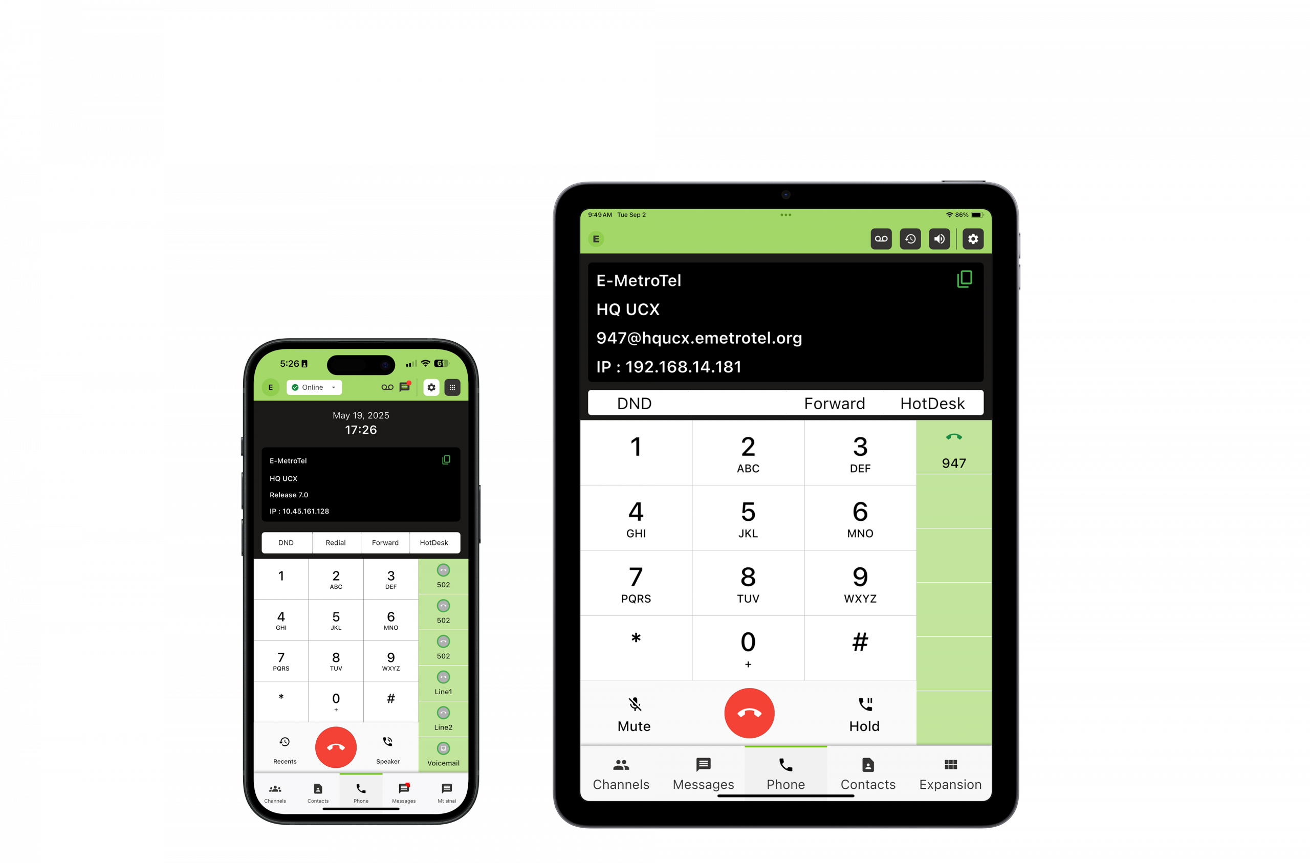 Infinity 3065 app