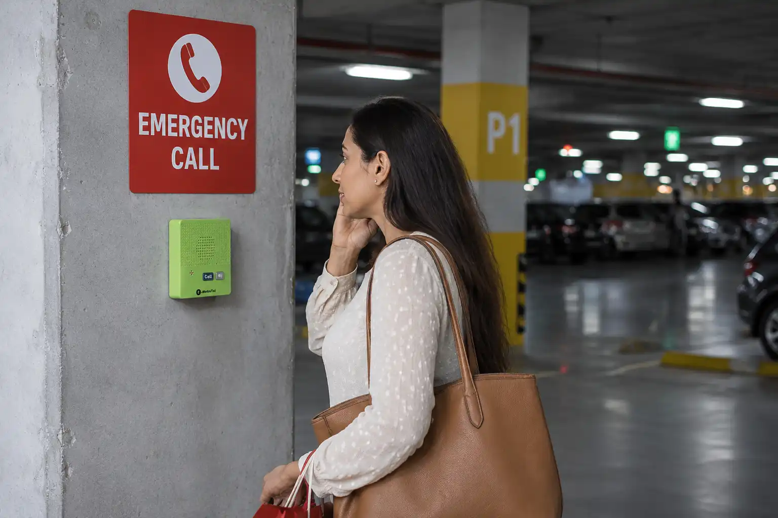Infinity 2002 Call Box for simple communication in indoor locations