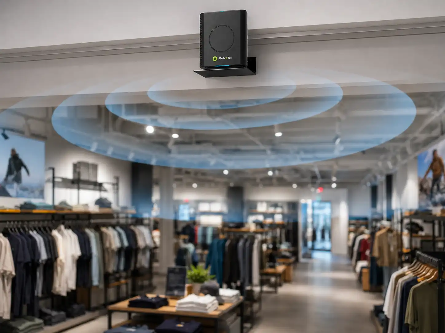 Galaxy AP500D supporting dedicated DECT wireless phones during busy business hours