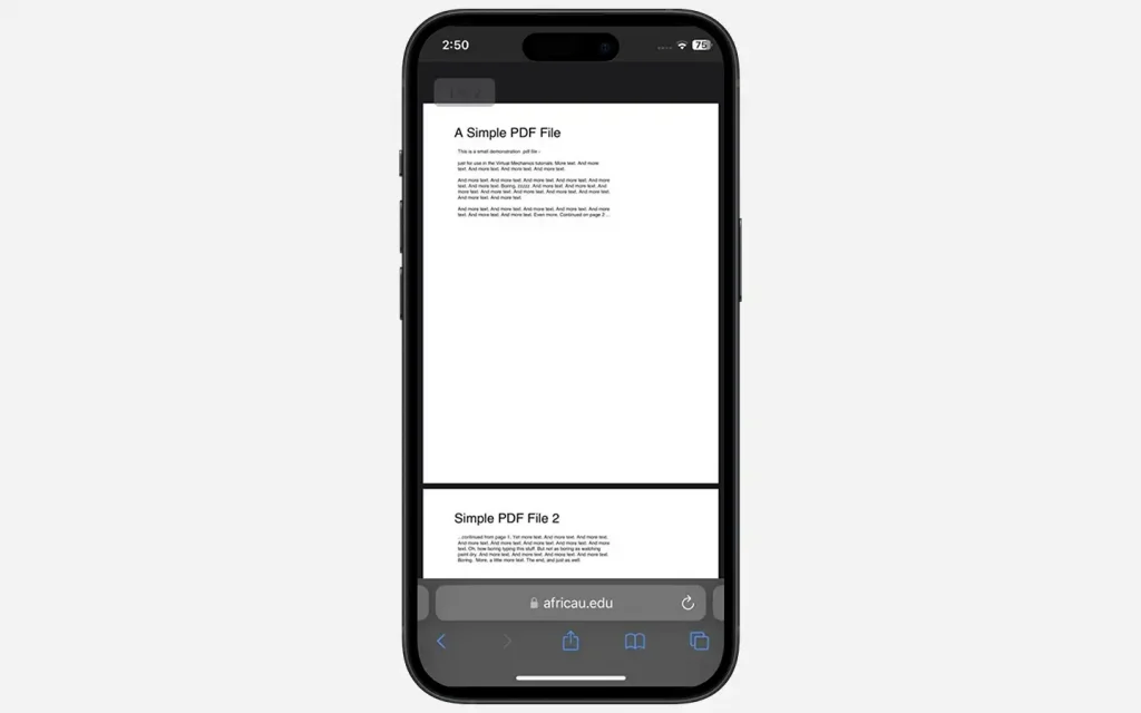 Fax Pdf view