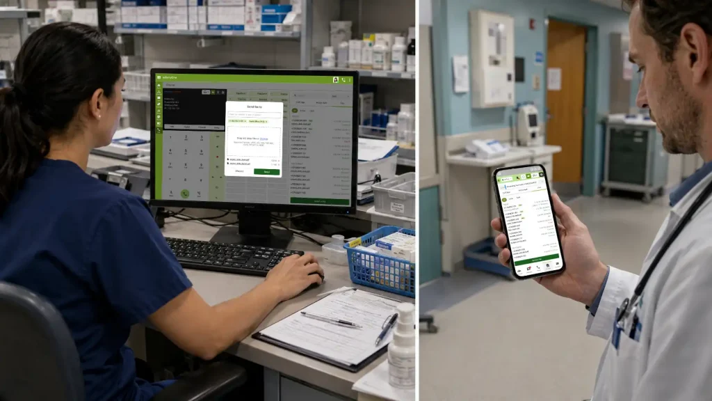 Fax Use by Hospital Staff