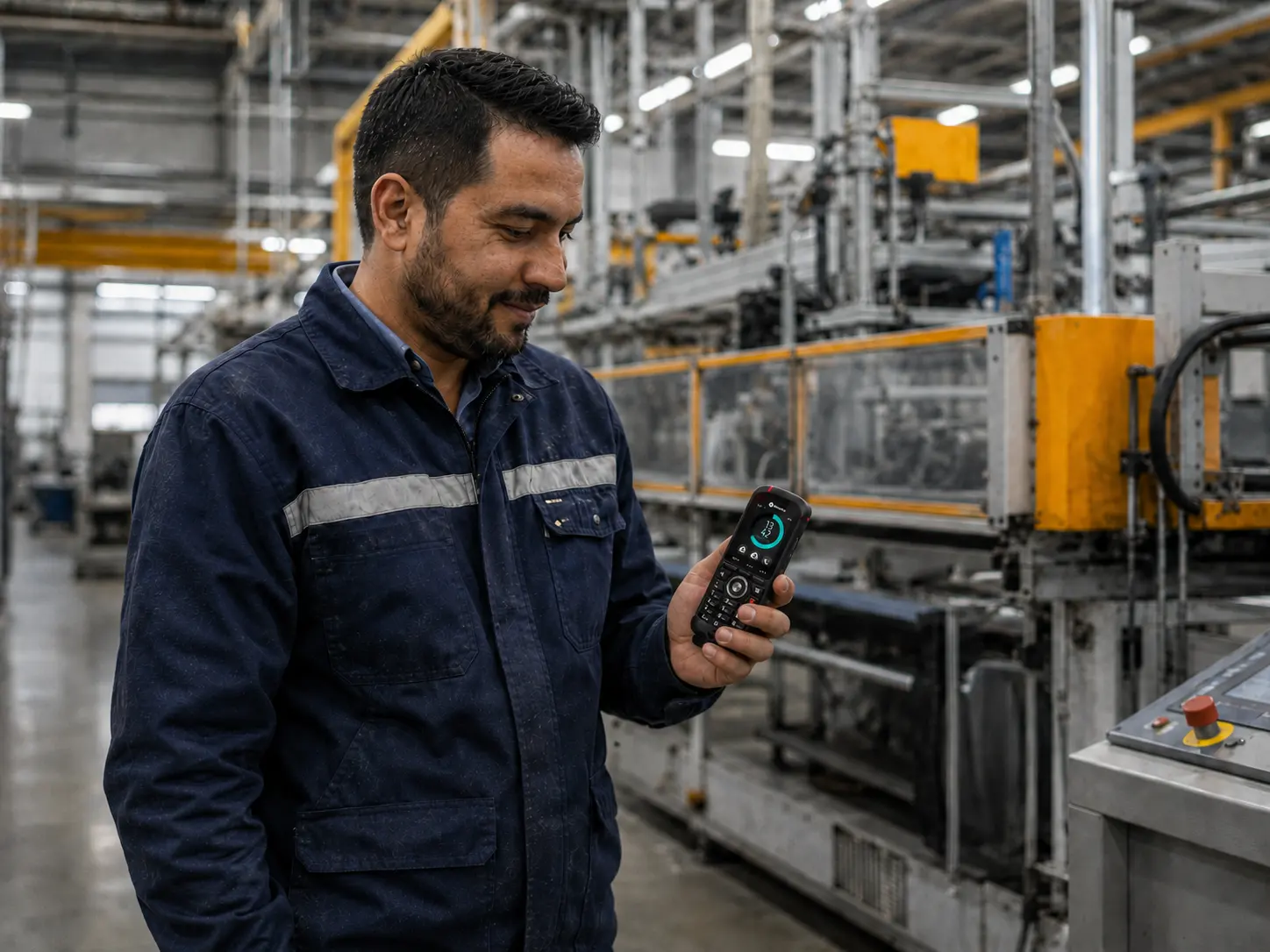 Infinity 577 ruggedised DECT phone for active workplace teams