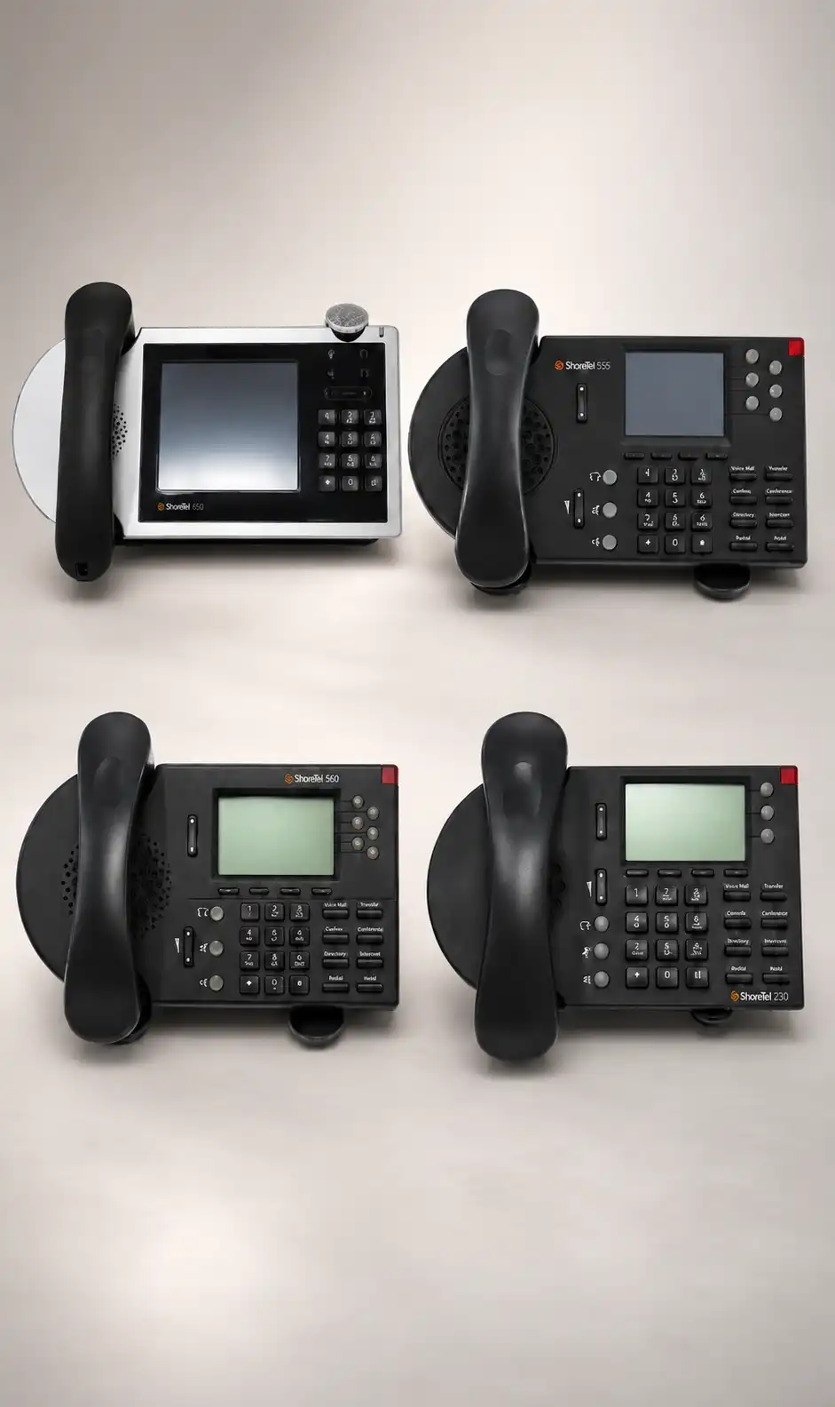 Existing ShoreTel phones that can be supported during an E-MetroTel migration