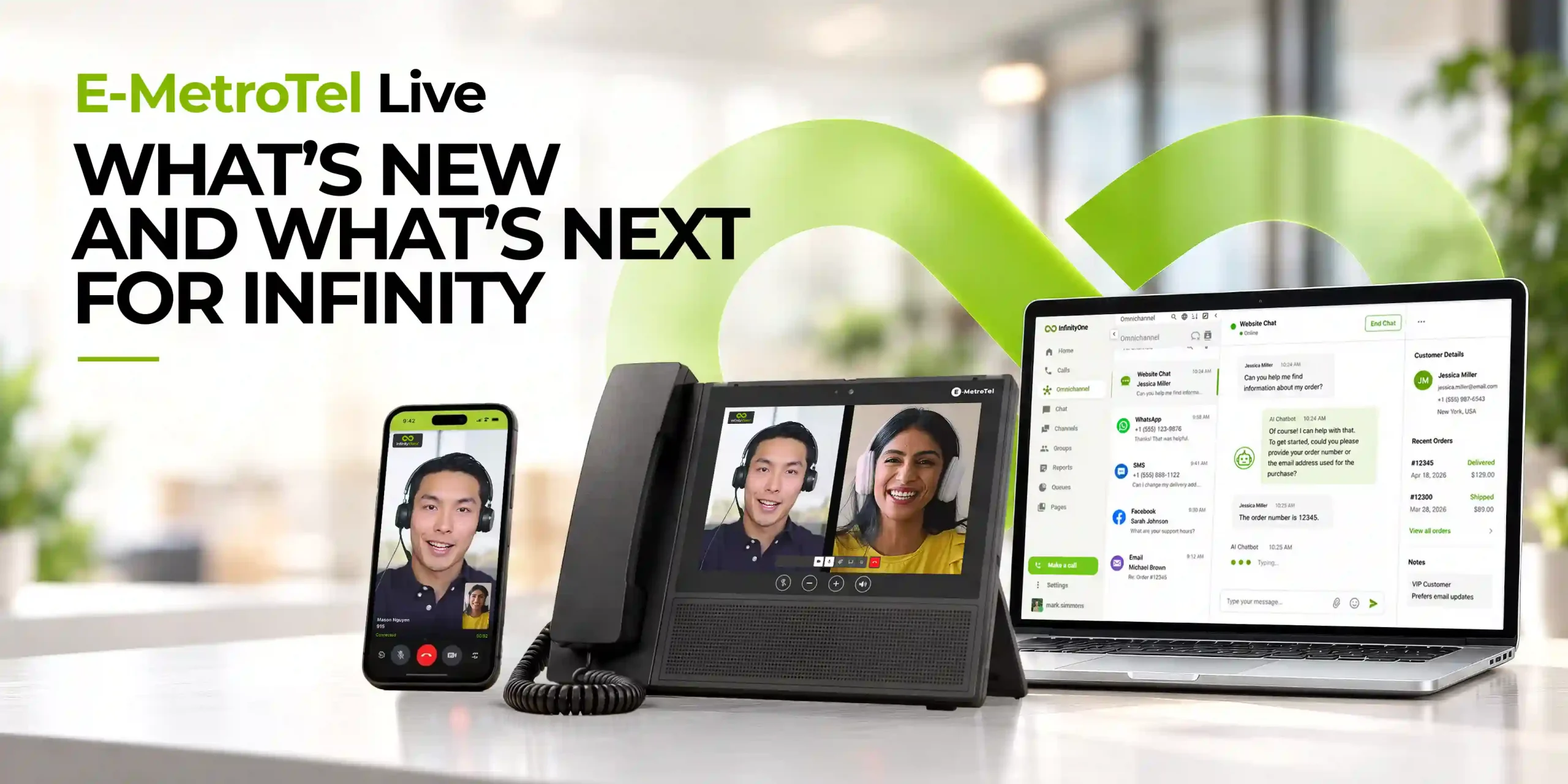 What’s New and What’s Next for E-MetroTel Infinity webinar