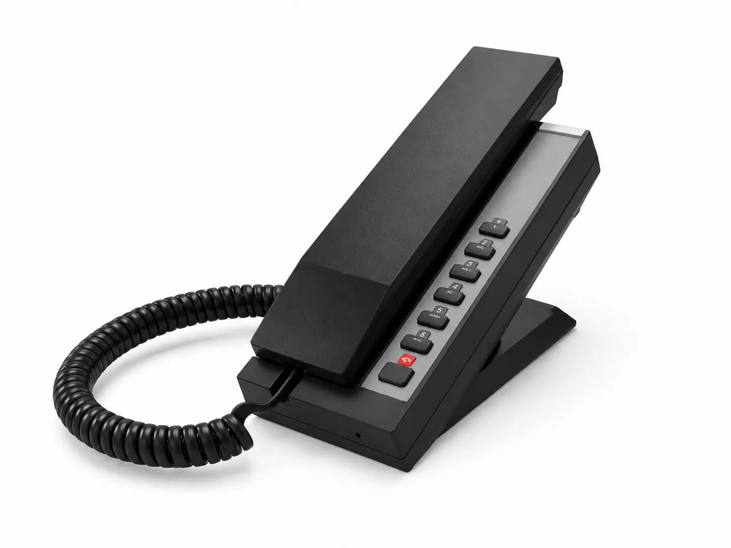 Infinity H25 corded hotel phone with one-touch speed dial keys