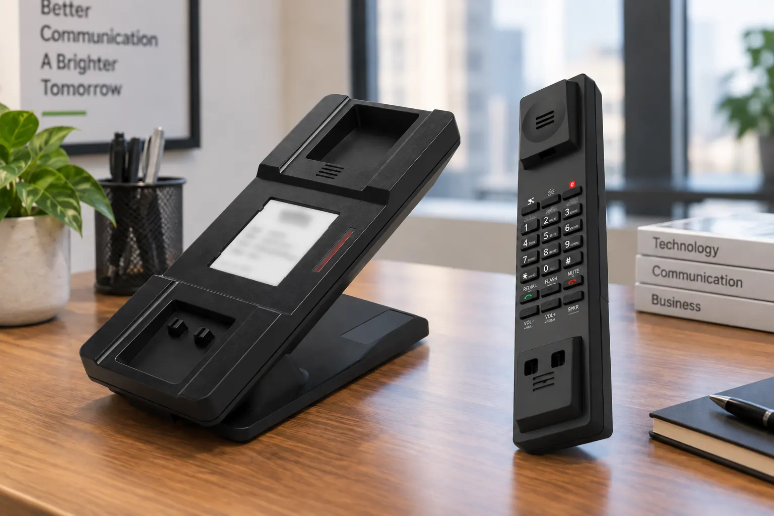 Infinity H35 cordless DECT hotel phone with base