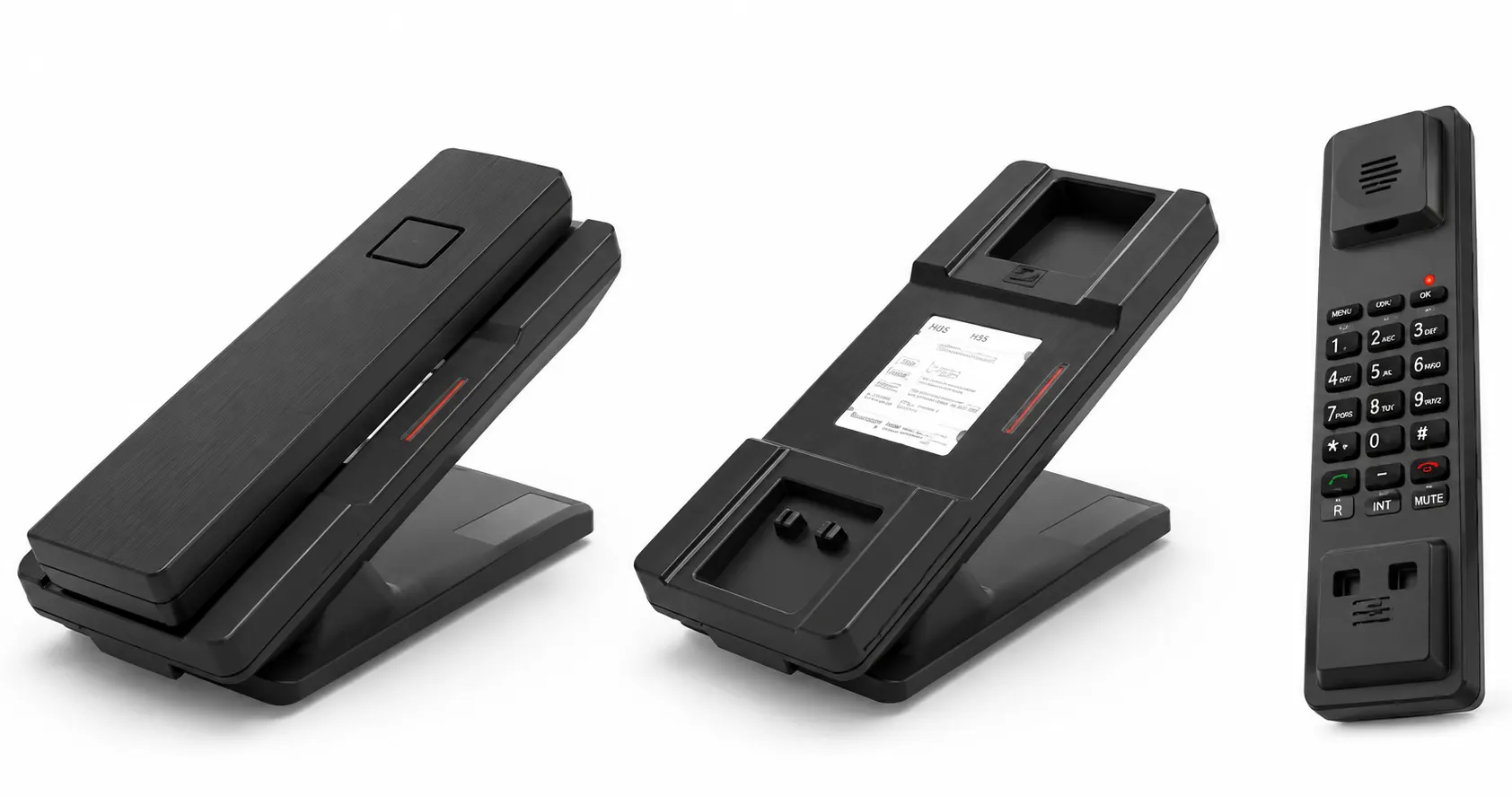 Infinity H35 DECT cordless hotel phone with base