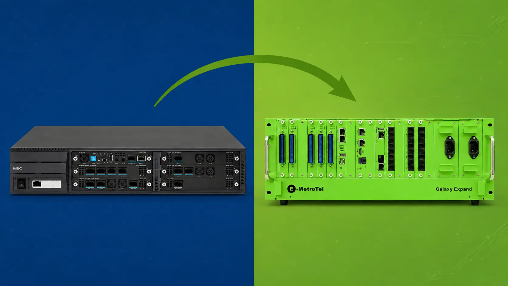 E-MetroTel support for NEC phones with regular updates and modern communication capabilities