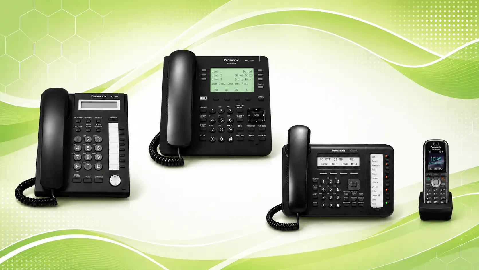 Panasonic business phones supported by E-MetroTel